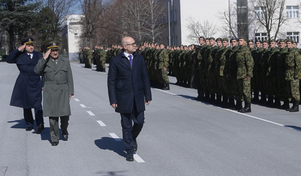 Minister Vučević Attends Military Celebration of Military Academy Day