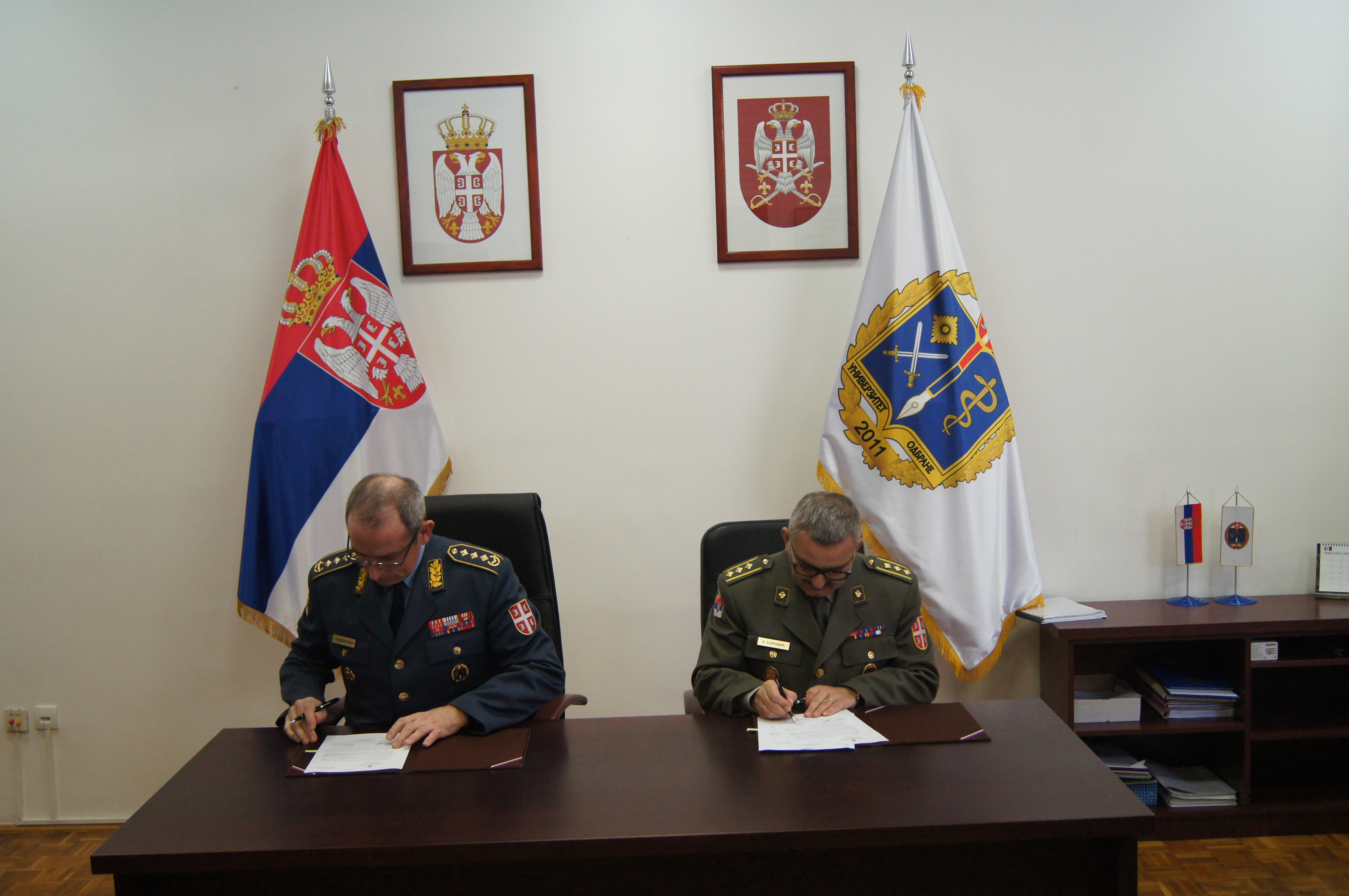 Handover of the Duties of the Rector of the University of Defence