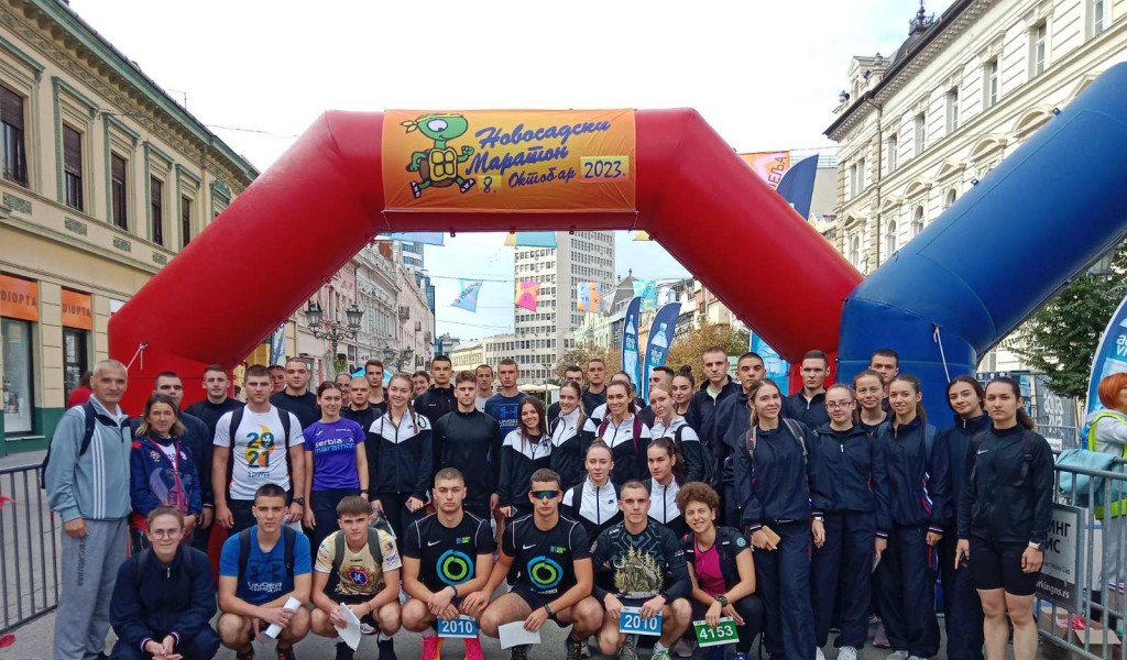 Припадници Војне академије Универзитета одбране и Војне гимназије успешни на међународном 31 Новосадском маратону