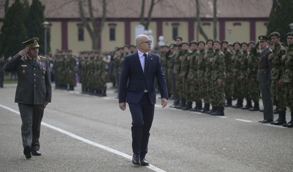 Minister Vučević attends oath-taking ceremony in Valjevo