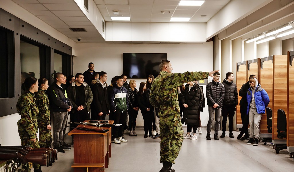 Акција „Отворена врата“ у Војној академији