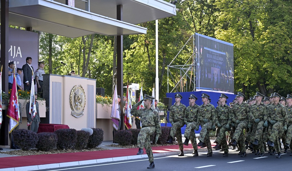 Одржана генерална проба промоције најмлађих официра