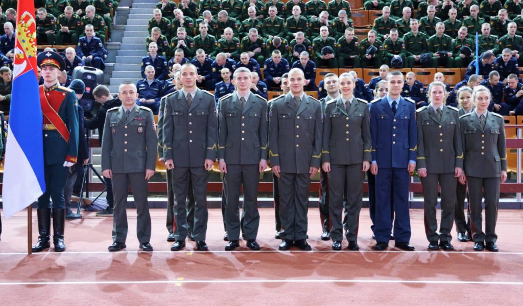 Učešće kadeta Vojne akademije na atletskom mitingu u Ruskoj federaciji