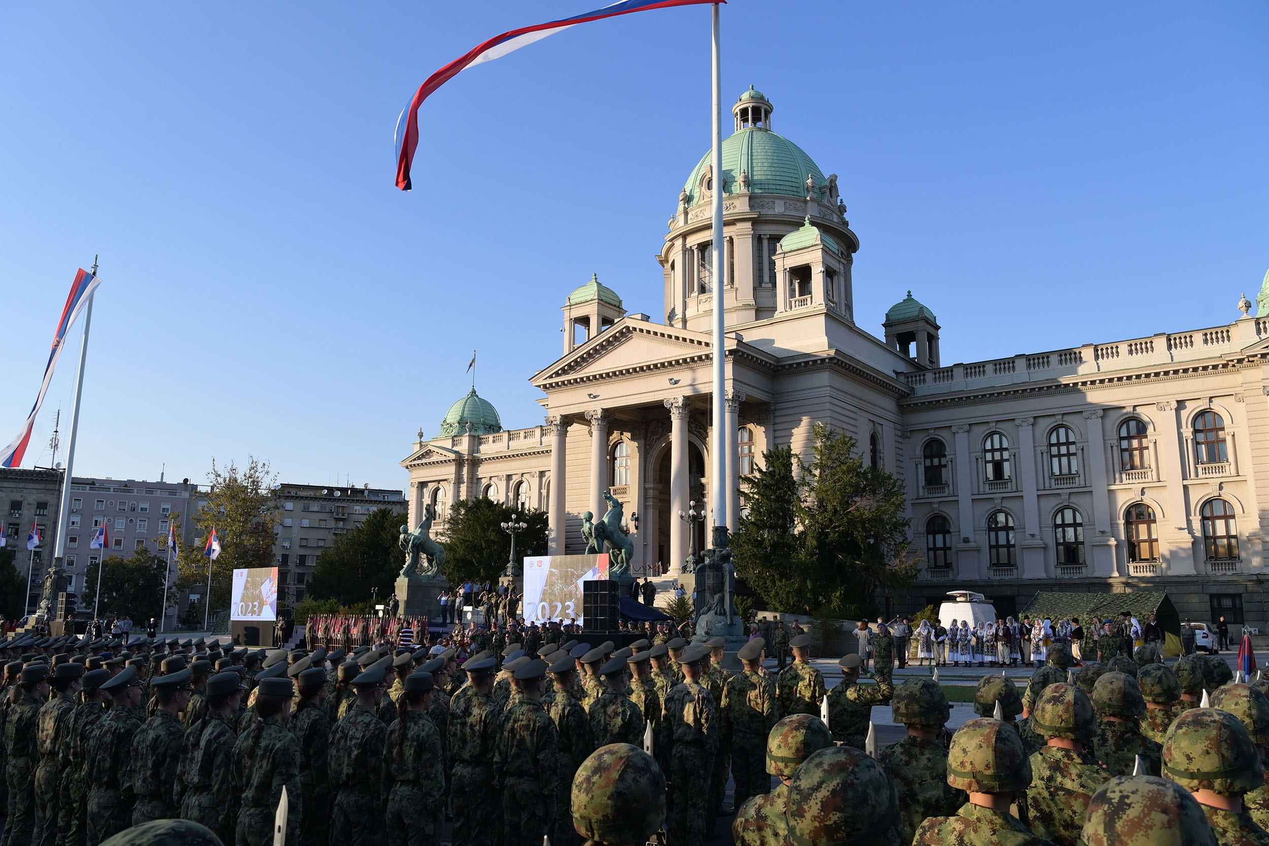 Generalna proba promocije najmlađih oficira Vojske Srbije