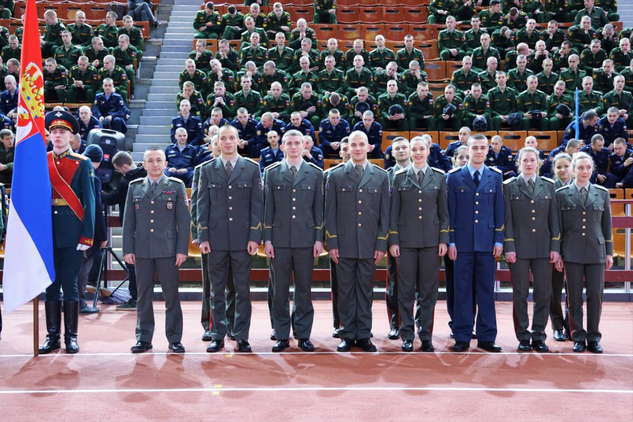 Учешће кадета Војне академије на атлетском митингу у Руској федерацији