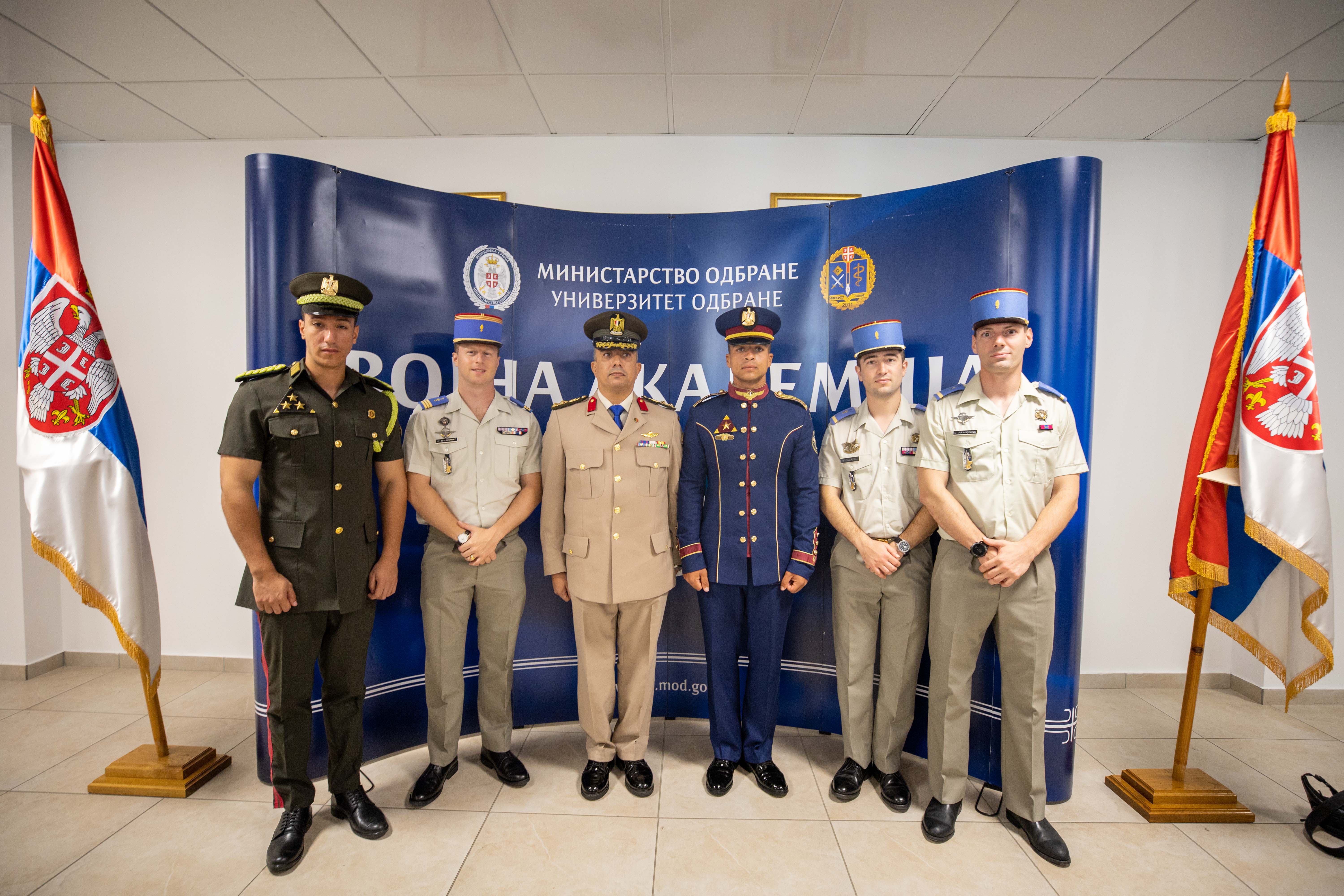 Посете делегација страних оружаних снага Војној академији поводом промоције потпоручника
