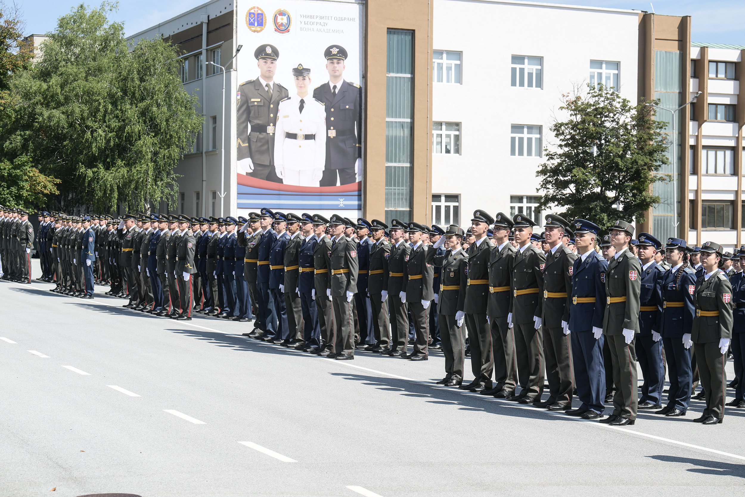 Свечаност поводом завршетка школовања ученика 53. класе Средње стручне војне школе