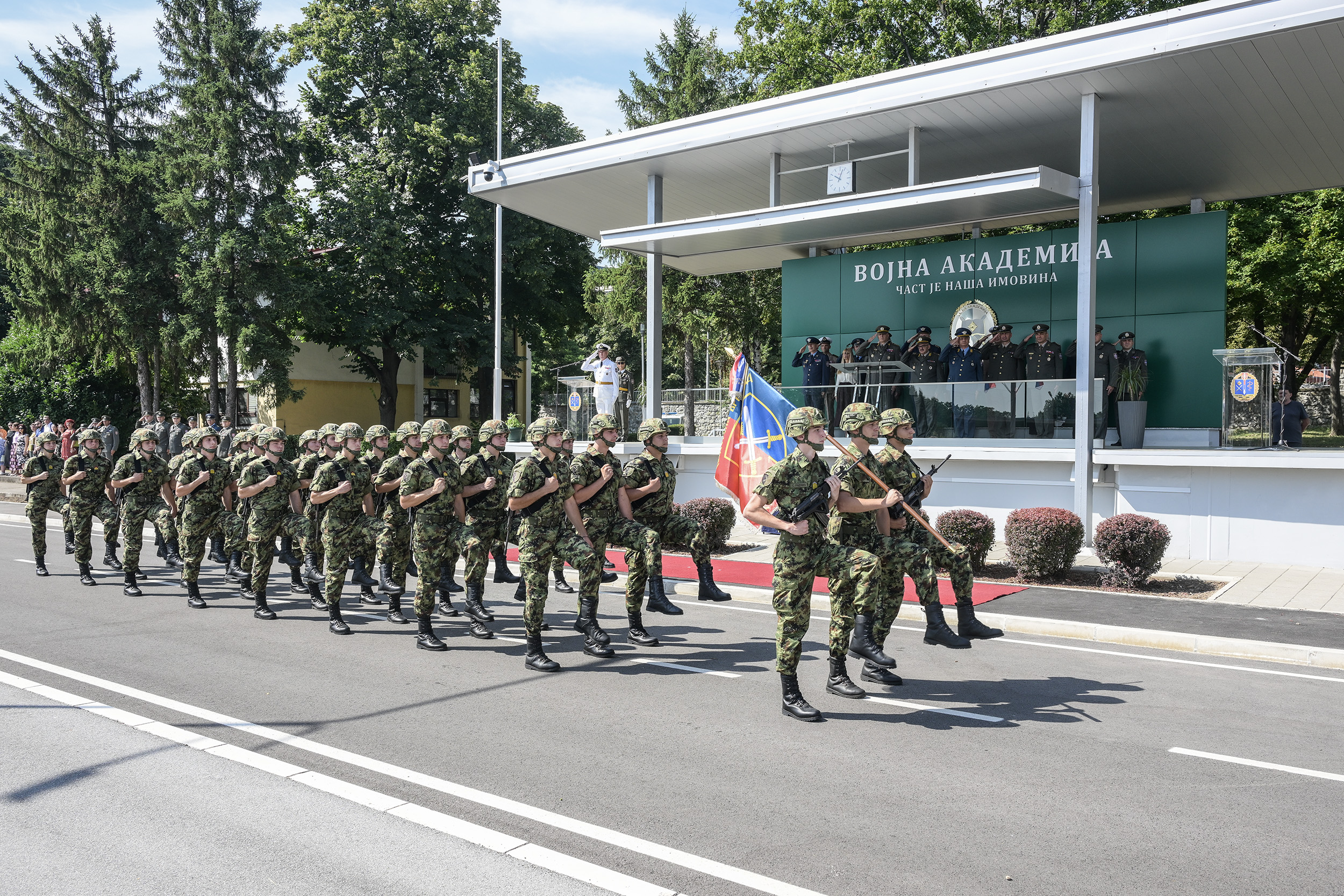 Свечаност поводом завршетка школовања ученика 53. класе Средње стручне војне школе