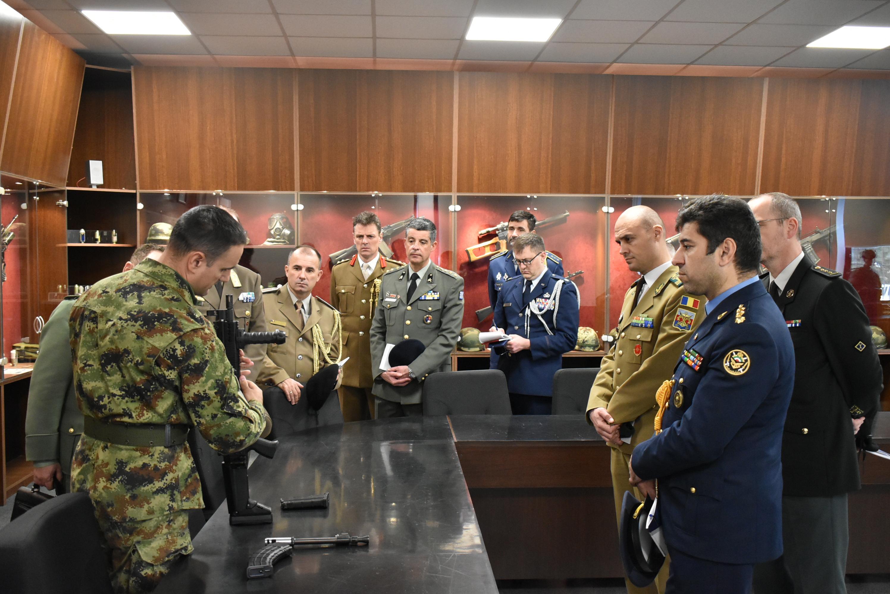 Poseta stranih vojnih predstavnika akreditovanih u Republici Srbiji Univerzitetu odbrane u Beogradu