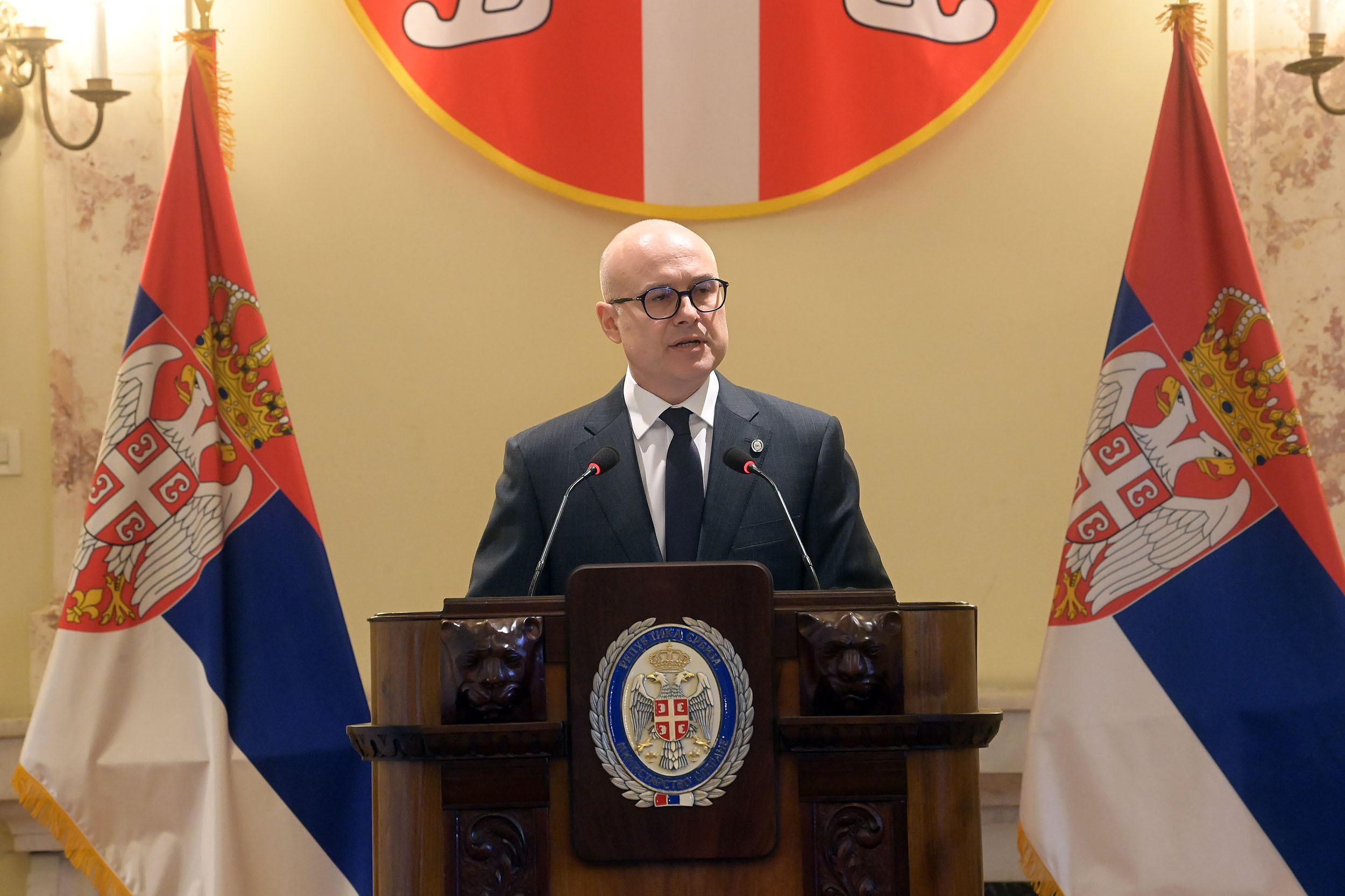 Minister Vučević presents decrees on promotions and appointments